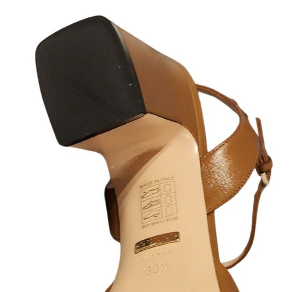 GUCCI Marmont Leather Block Heel Sandals – Made in Italy 🇮🇹 - Picture 12 of 16
